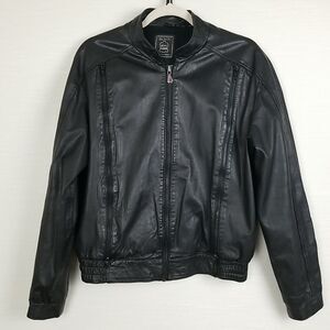 Hein Gericke Racing Jacket Black Leather Size 40 VTG Mesh Liner Back Vents